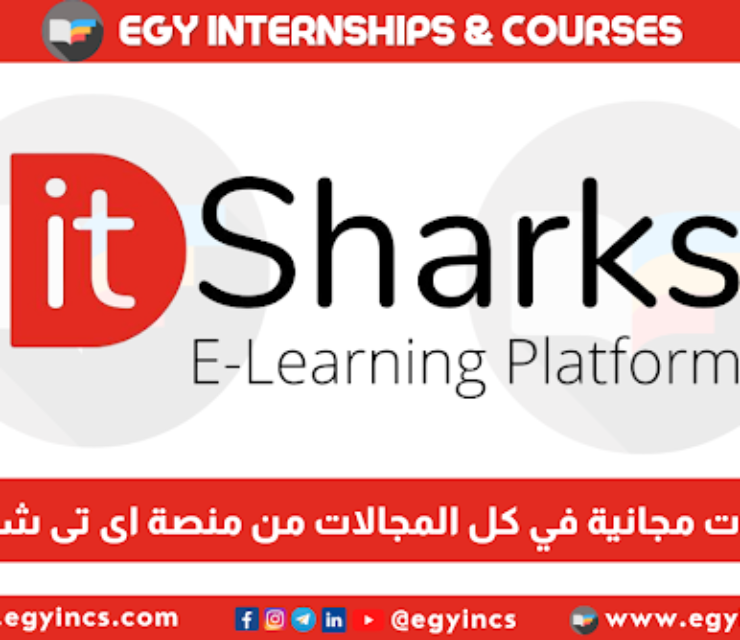 كورسات أونلاين مجانية بشهادة في كل المجالات من منصة اى تى شاركس it Sharks Free Online Courses