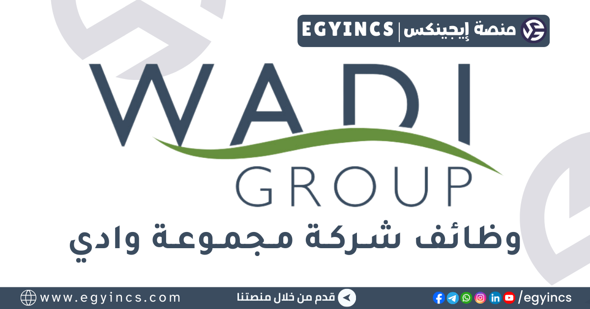 وظيفة مندوب مبيعات بمحافظات الصعيد في شركة الوادي جروب Wadigroup Sales Representative – Upper Egypt Job