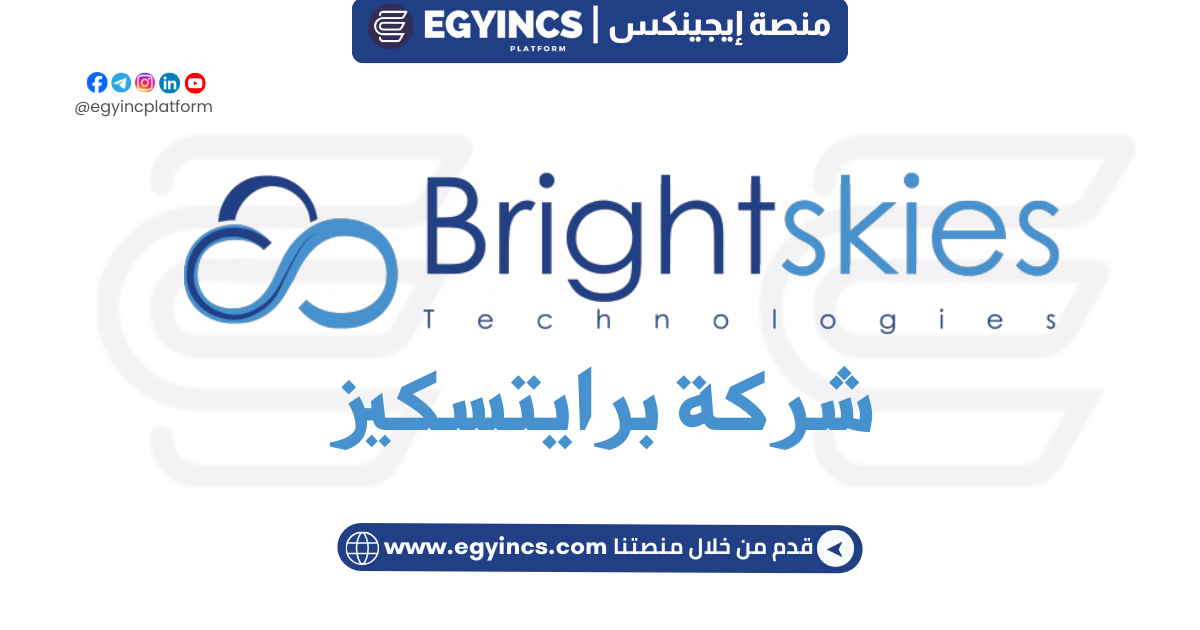 تدريب سلسلة التوريد في شركة برايتسكيز Brightskies SUPPLY CHAIN INTERNSHIP