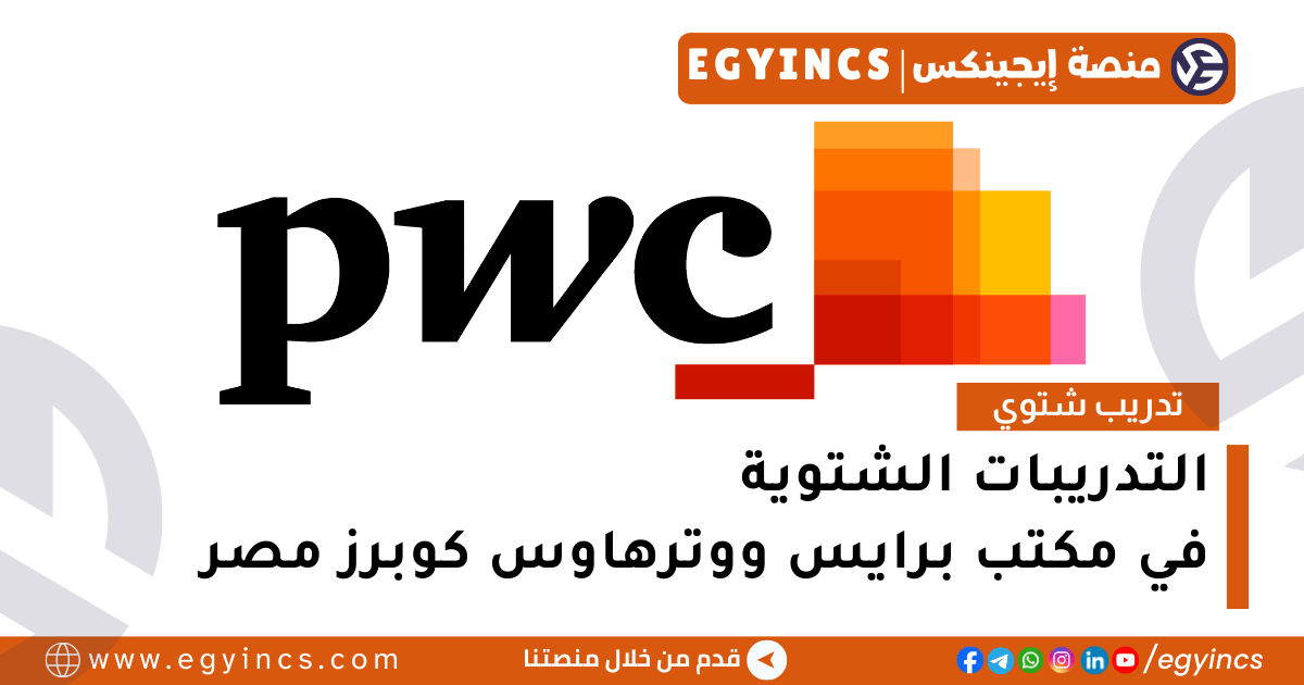 التدريب الشتوي في البيانات والتحليلات من مكتب برايس ووترهاوس كوبرز مصر PWC Egypt ETIC, Winter Internship Program – Data & Analytics