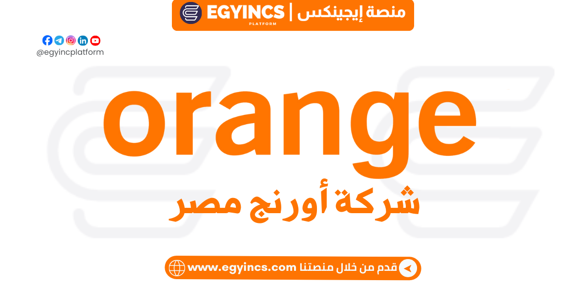 التدريب الصيفي في الموارد البشرية – اكتساب المواهب من شركة أورنج مصر Orange Business Talent Acquisition Internship