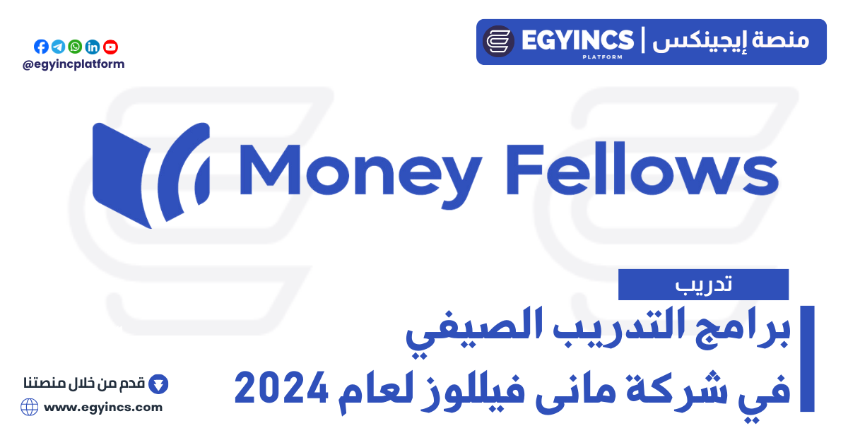 برامج التدريب الصيفي في شركة مانى فيللوز لعام 2024 Money Fellows Summer Internships