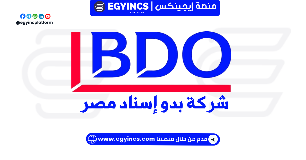 وظيفة أخصائي اكتساب مواهب في شركة بدو إسناد مصر BDO Esnad Egypt Talent Acquisition Specialist job