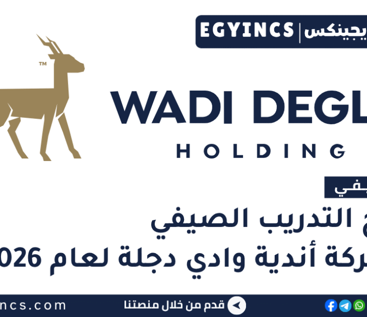 التدريب الصيفي في شركة أندية وادي دجلة 2026 Wadi Degla Clubs Company Summer Internship Program
