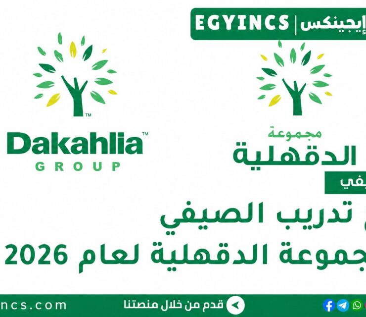 تدريب الصيفي في مجموعة الدقهلية 2026 Dakahlia Group Summer Internship Program