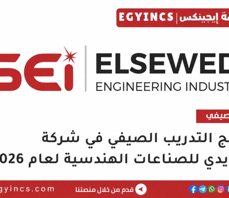 التدريب الصيفي في شركة السويدي للصناعات الهندسية 2026 ElSewedy Engineering Industries SEI Summer Internship Program