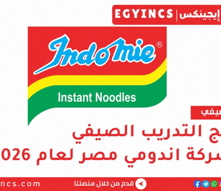 التدريب الصيفي في شركة اندومي مصر 2026 Indomie Egypt Summer Internship Program