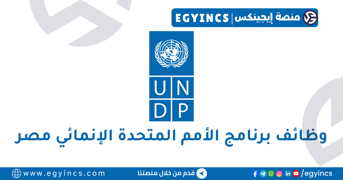 برنامج الأمم المتحدة الإنمائي مصر UNDP Egypt