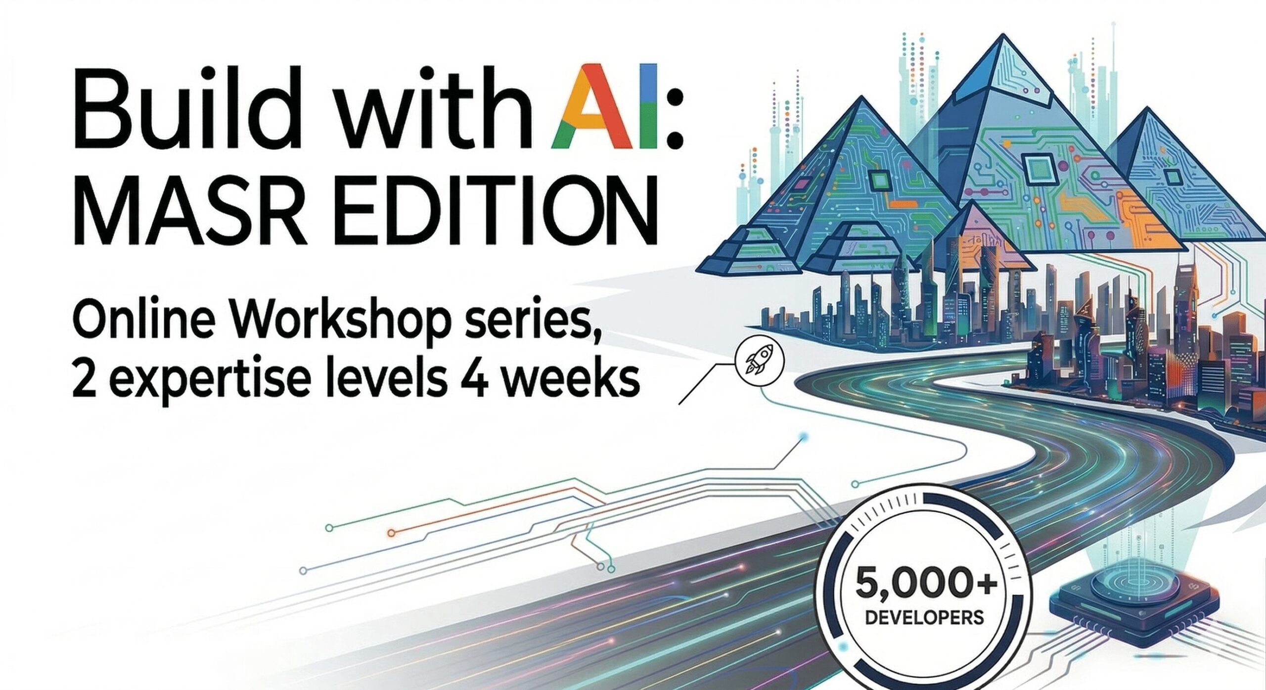 منحة ITI وجوجل Build with AI – النسخة المصرية 2026 Build with AI: Masr Edition منحة ITI وجوجل Build with AI – النسخة المصرية 2026 Build with AI: Masr Edition