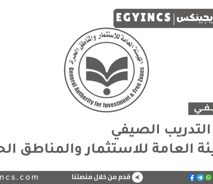  التدريب الصيفي في الهيئة العامة للاستثمار والمناطق الحرة 2026 GAFI Egypt Summer Internship
