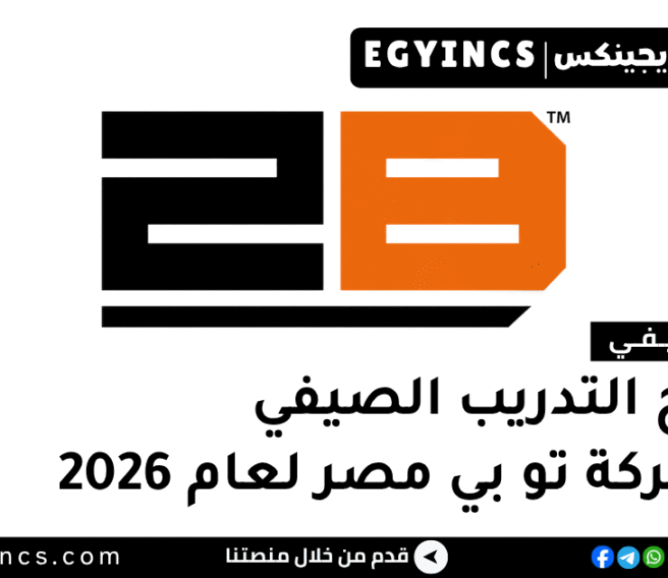 التدريب الصيفي في شركة تو بي مصر 2026 2B Egypt Summer Internship Program