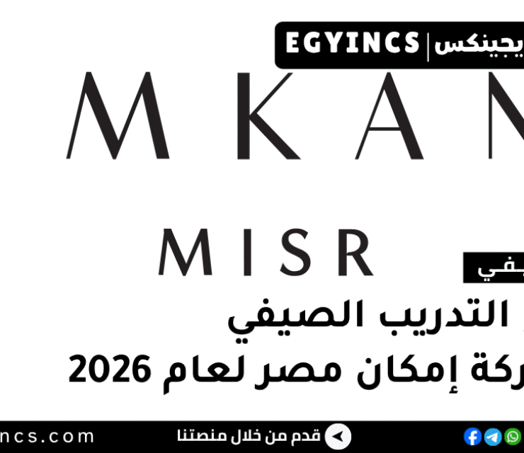 التدريب الصيفي في شركة إمكان مصر 2026 IMKAN Misr Summer Internship