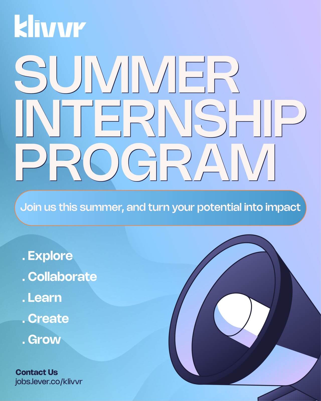 برامج التدريب الصيفي في شركة كليڤر 2026 Klivvr Summer Internship program برامج التدريب الصيفي في شركة كليڤر 2026 Klivvr Summer Internship program